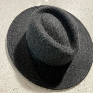 Wool Wide Brim Fedora Hat